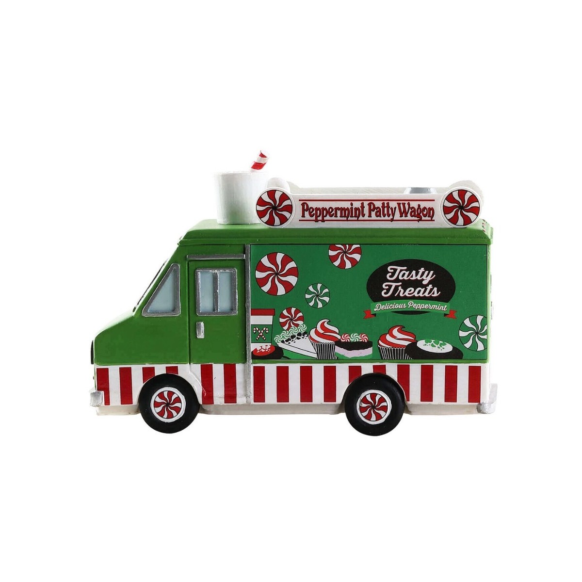 Food truck Menthe Poivrée Lot de 3 Lemax