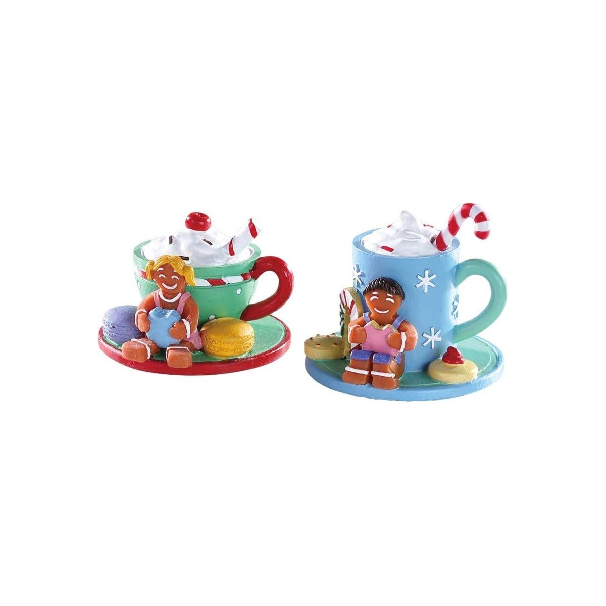 Chocolat chaud et gâteaux Lot de 2 Lemax Sugar N Spice