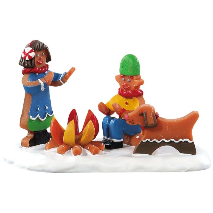 Feu de camp enneigé Lemax Sugar N Spice