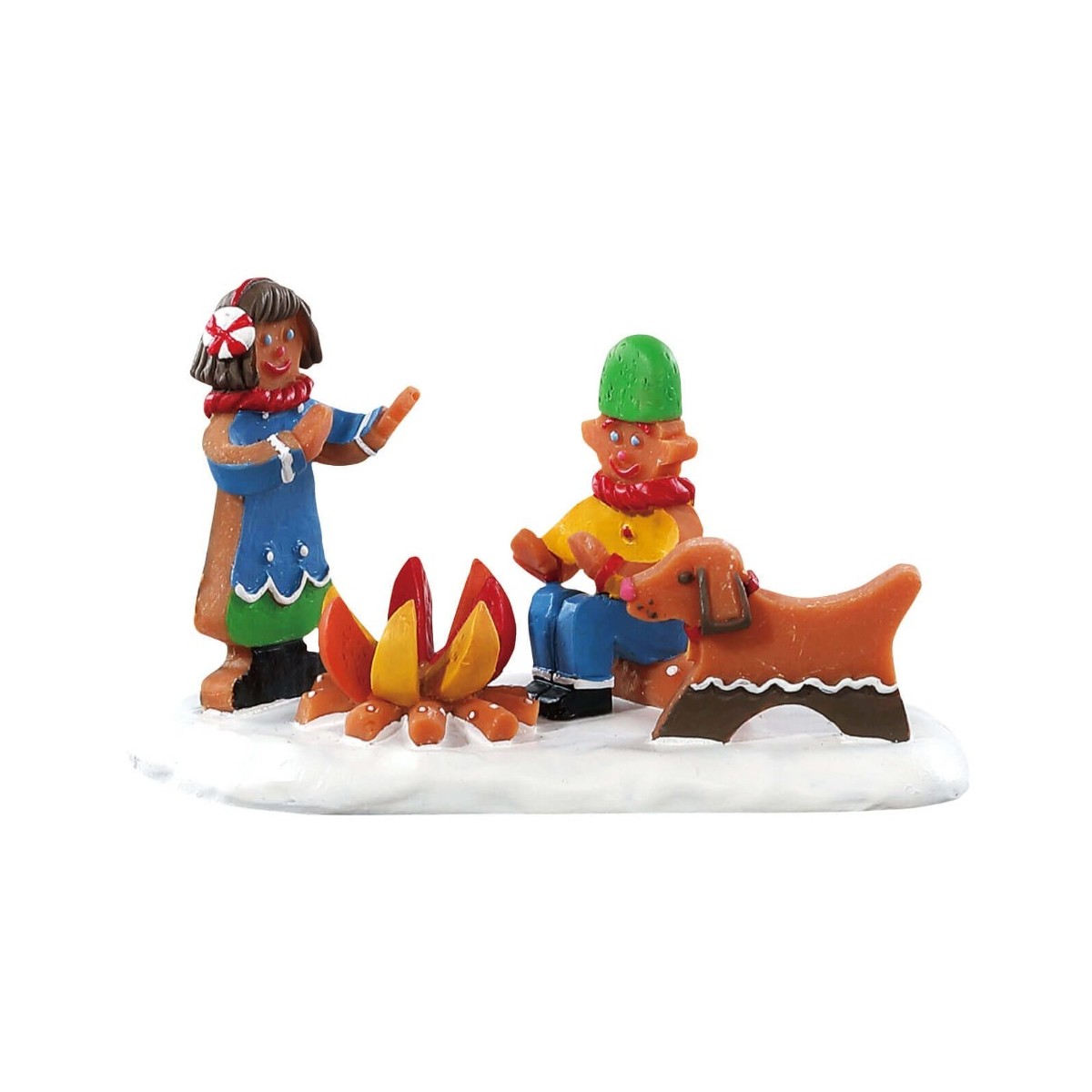 Feu de camp enneigé Lemax Sugar N Spice