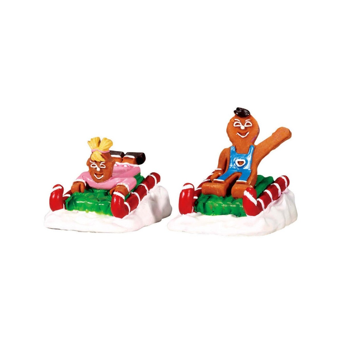 Bonhommes sur luge Lot de 2 Lemax Sugar N Spice