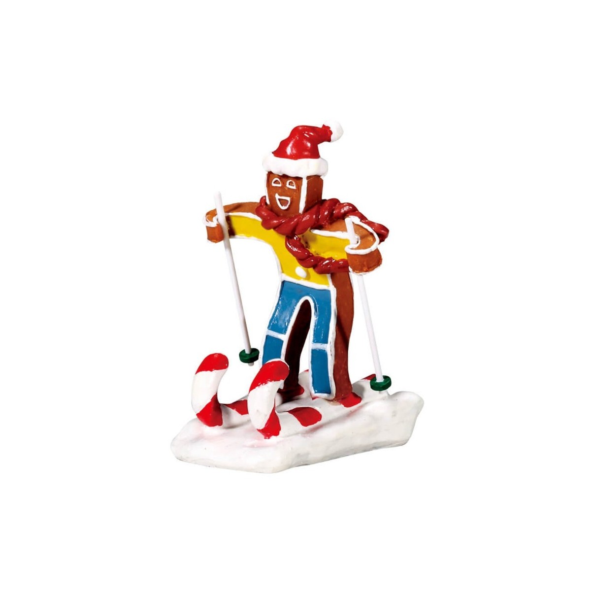 Bonhomme en pain d'épices Skieur Lemax Sugar N Spice