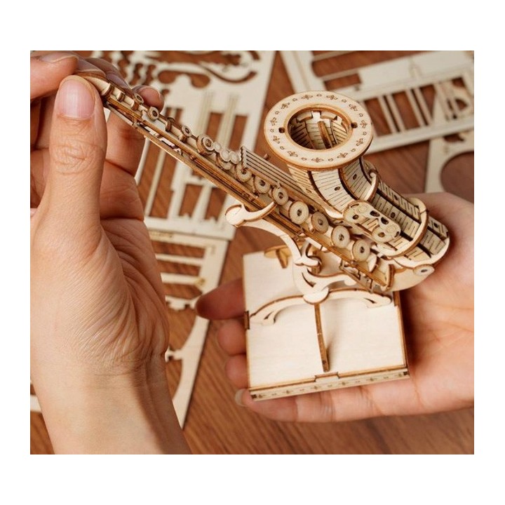 Maquette en bois Saxophone