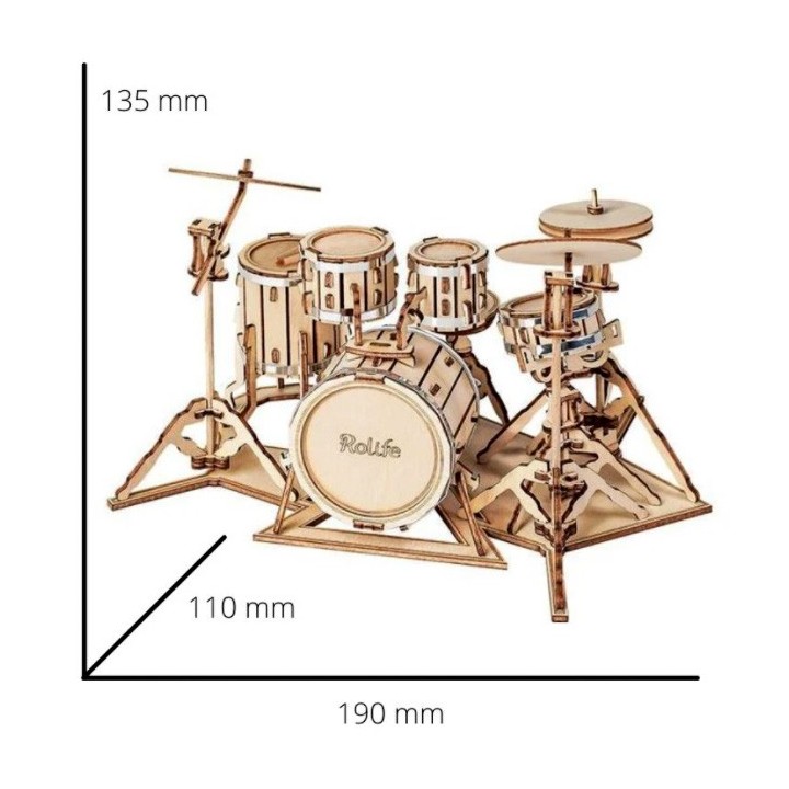 Maquette en bois Batterie