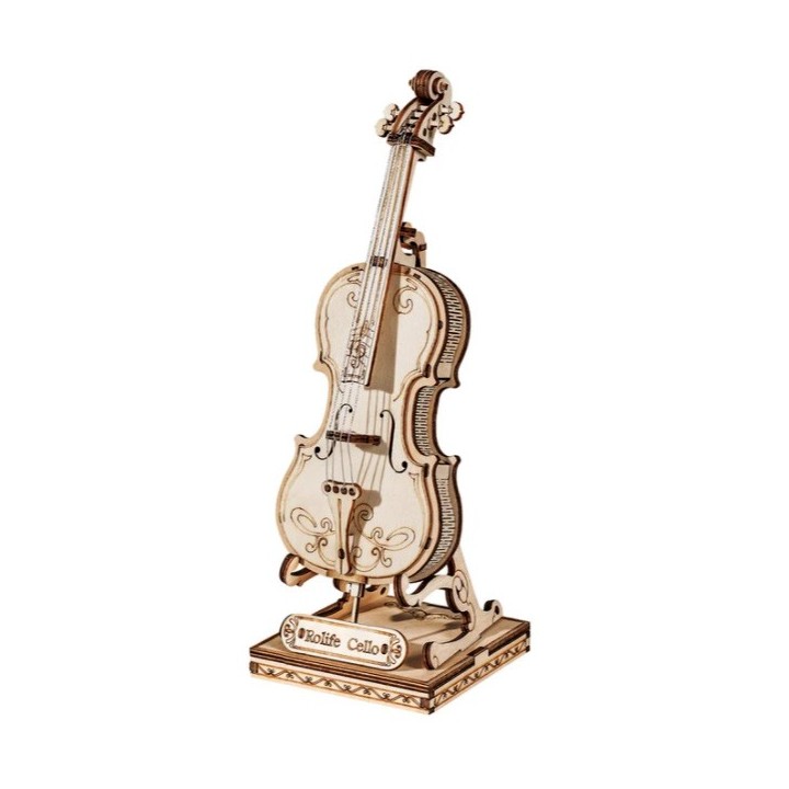 Maquette en bois Violoncelle