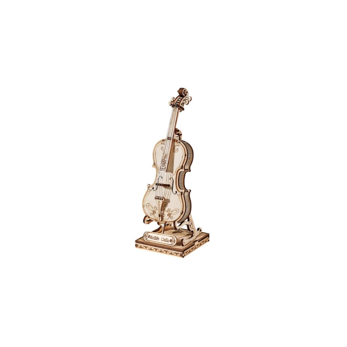 Maquette en bois Violoncelle