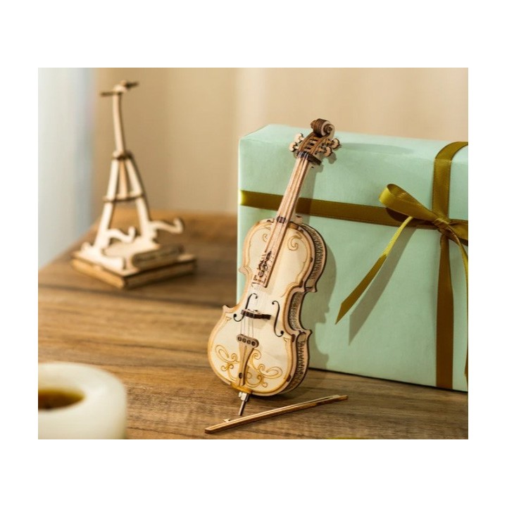 Maquette en bois Violoncelle