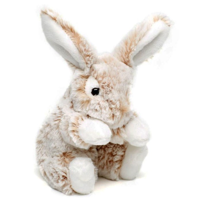 Peluche lapin beige 16 cm