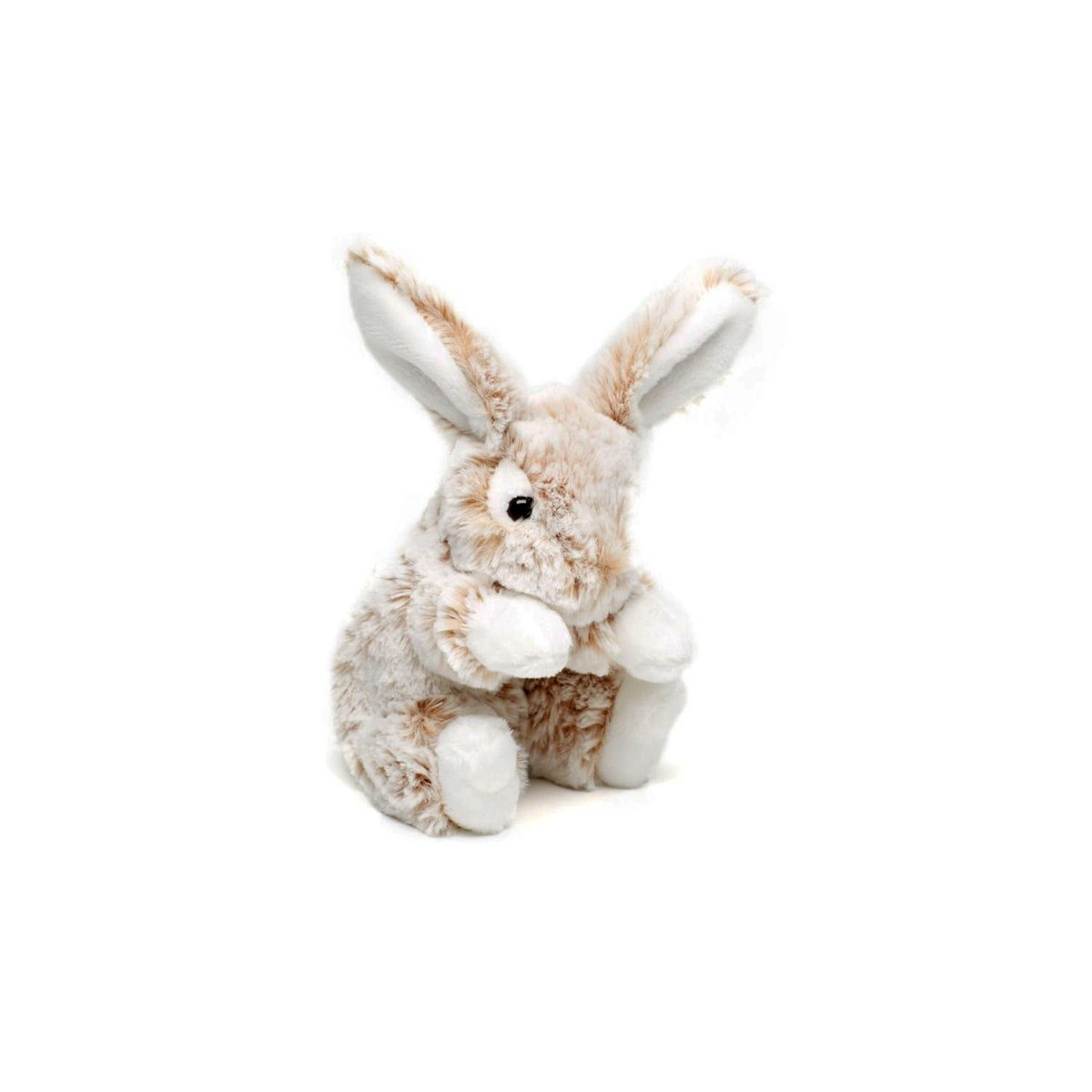 Peluche lapin beige 16 cm