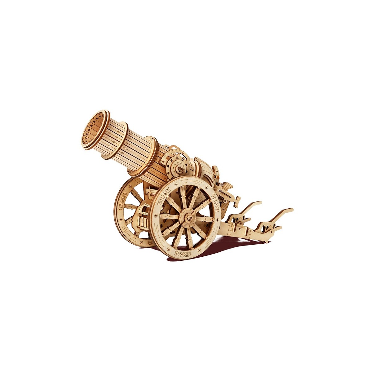 Maquette en bois Canon médiéval