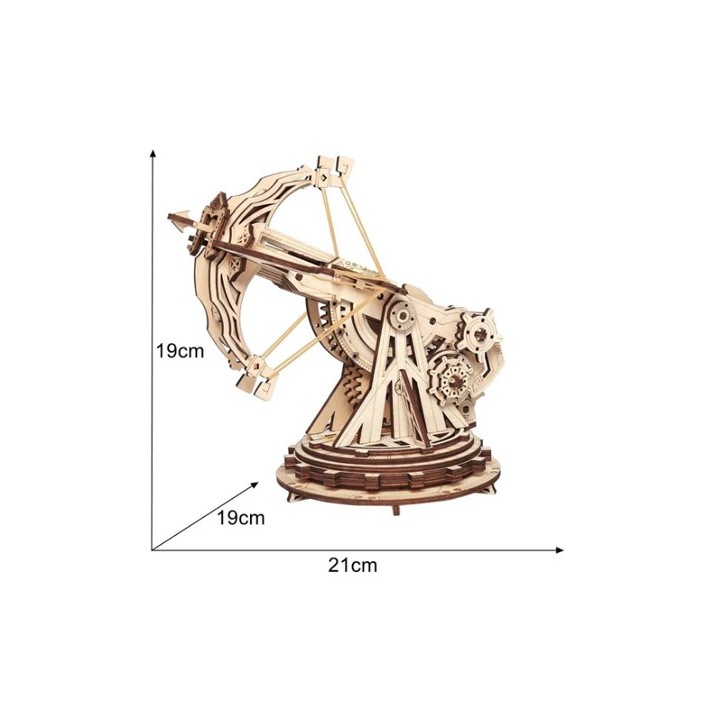 Maquette en bois Baliste et flèches
