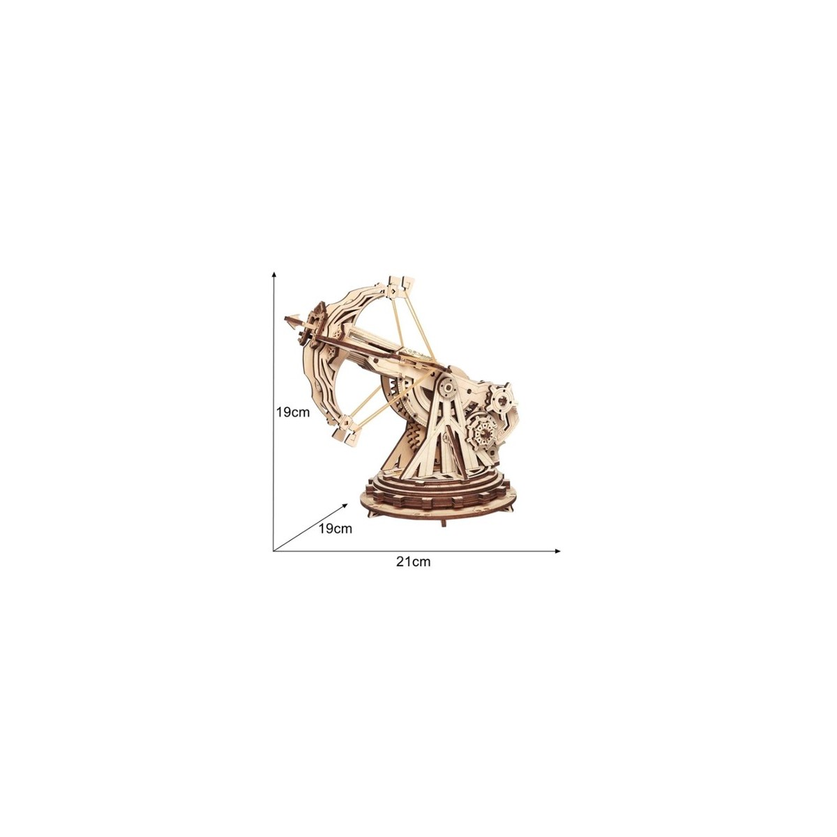 Maquette en bois Baliste et flèches
