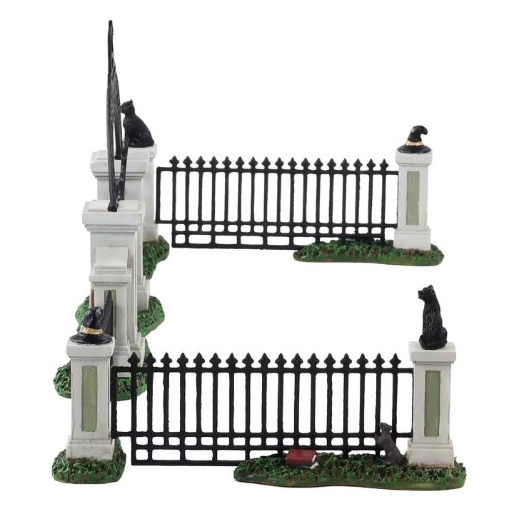 Portail des sorcières lot de 5 Lemax Halloween