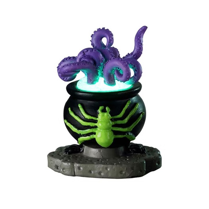 Chaudron lumineux Lemax Halloween