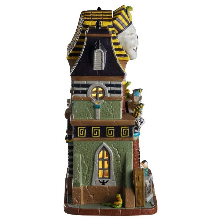 Morgue égyptienne lumineuse Lemax Halloween