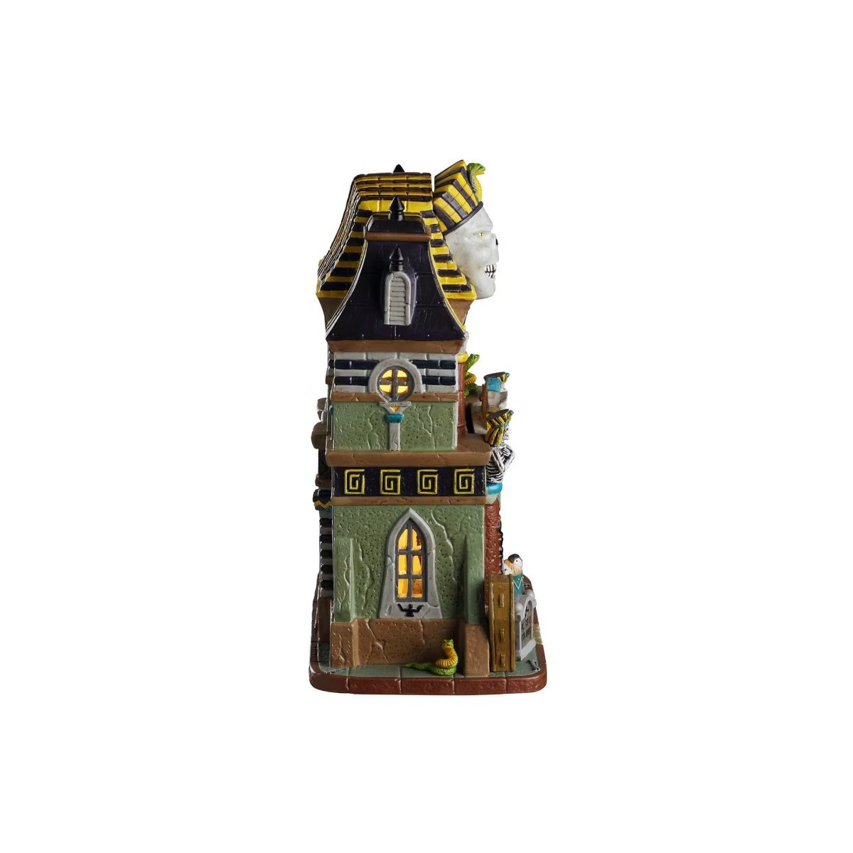 Maison de la momie lumineuse Lemax Halloween