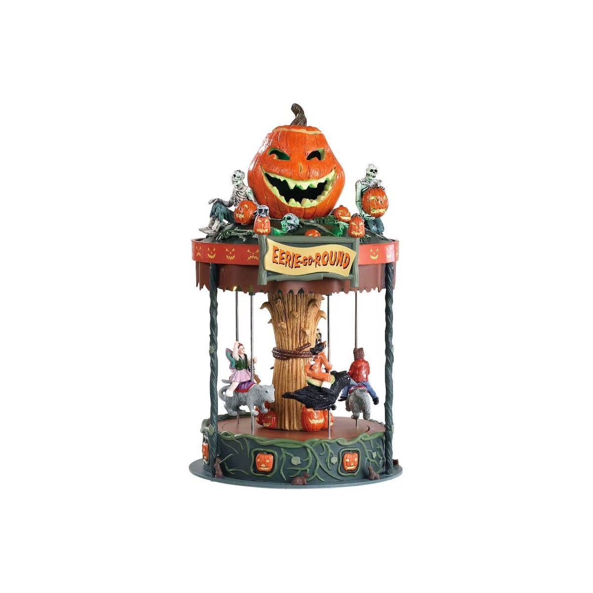 Carrousel lumineux animé sonore Lemax Halloween