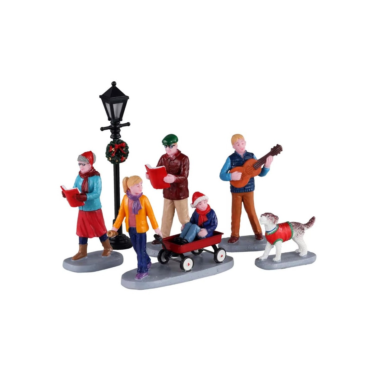Chansons de Noël en famille Lot de 6 Lemax