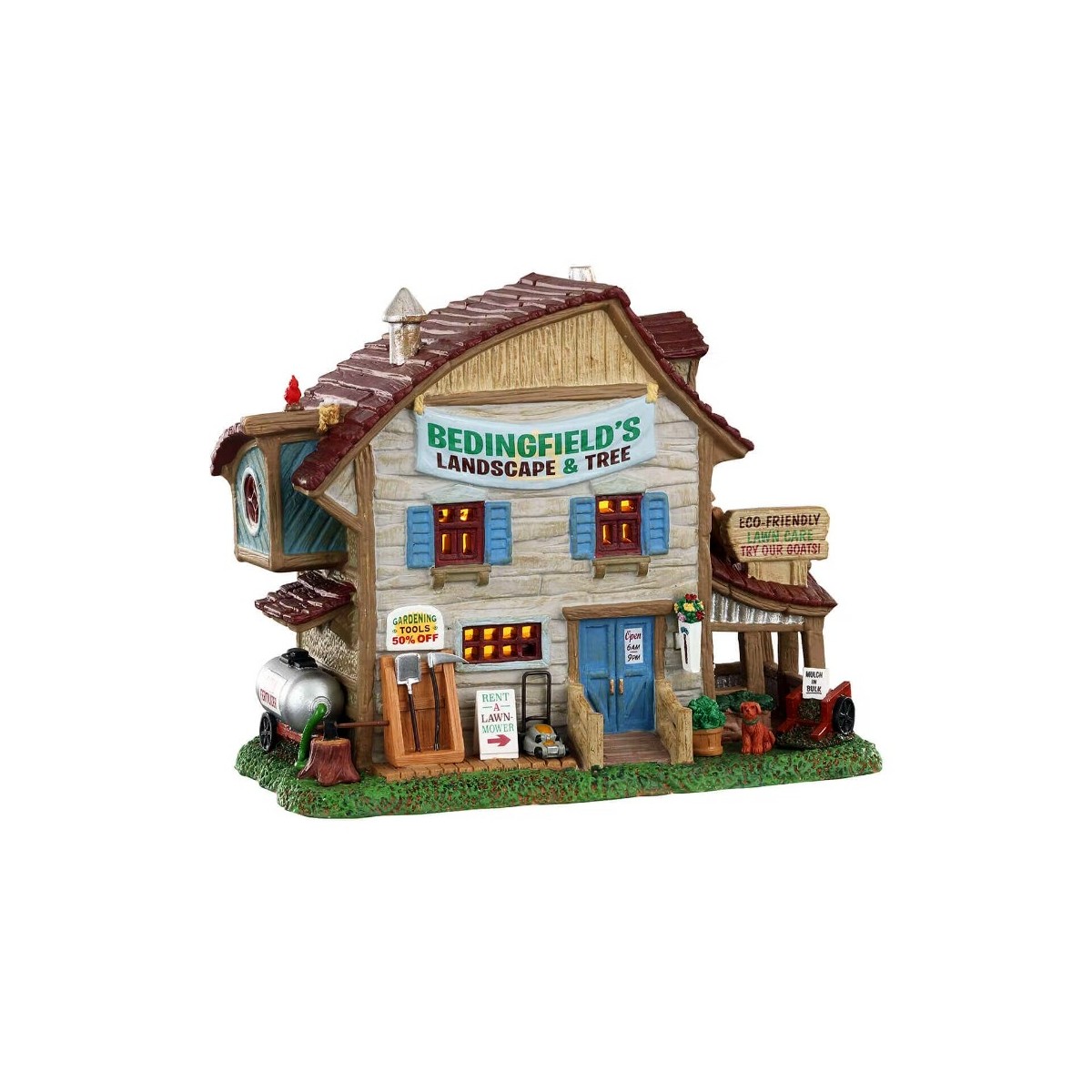 Maison de paysagiste lumineuse Lemax Harvest crossing
