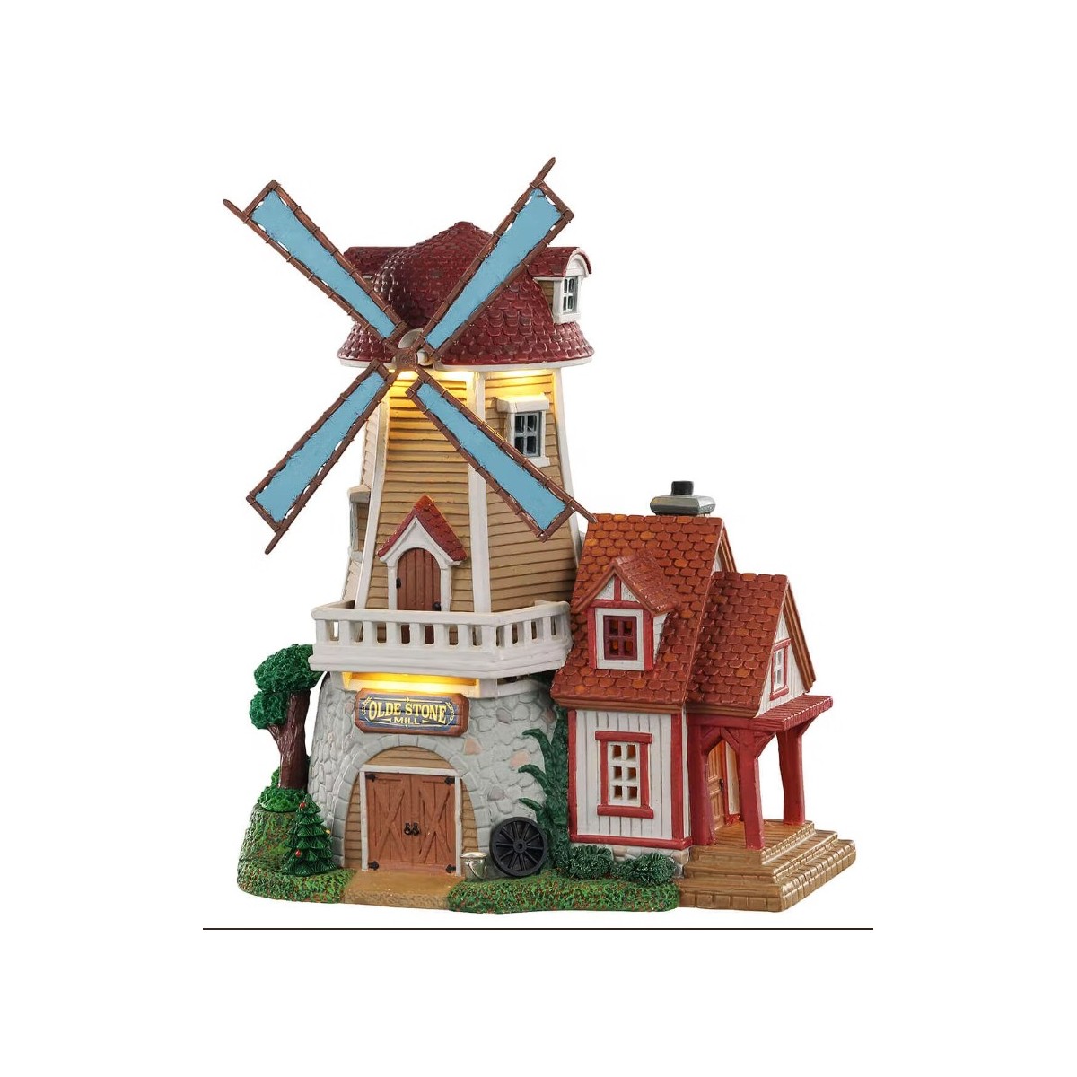 Moulin à vent lumineux animé Lemax Harvest crossing