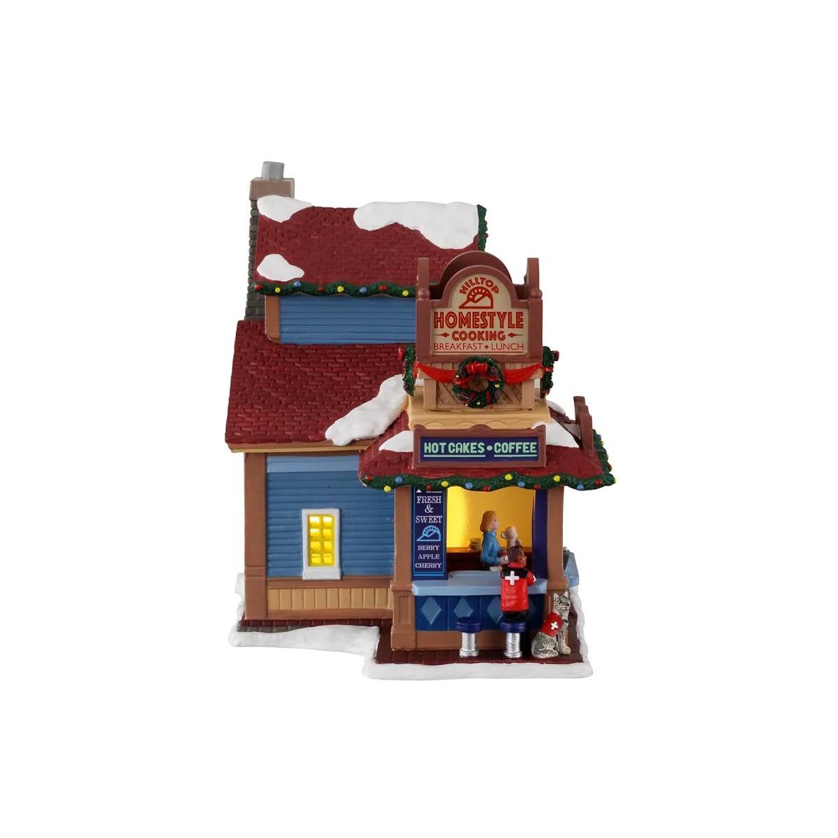 Chalet Café lumineux Lemax Caddington Chalet Café lumineux Lemax Caddington