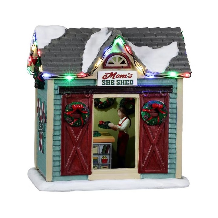 Chalet de maman lumineux Lemax