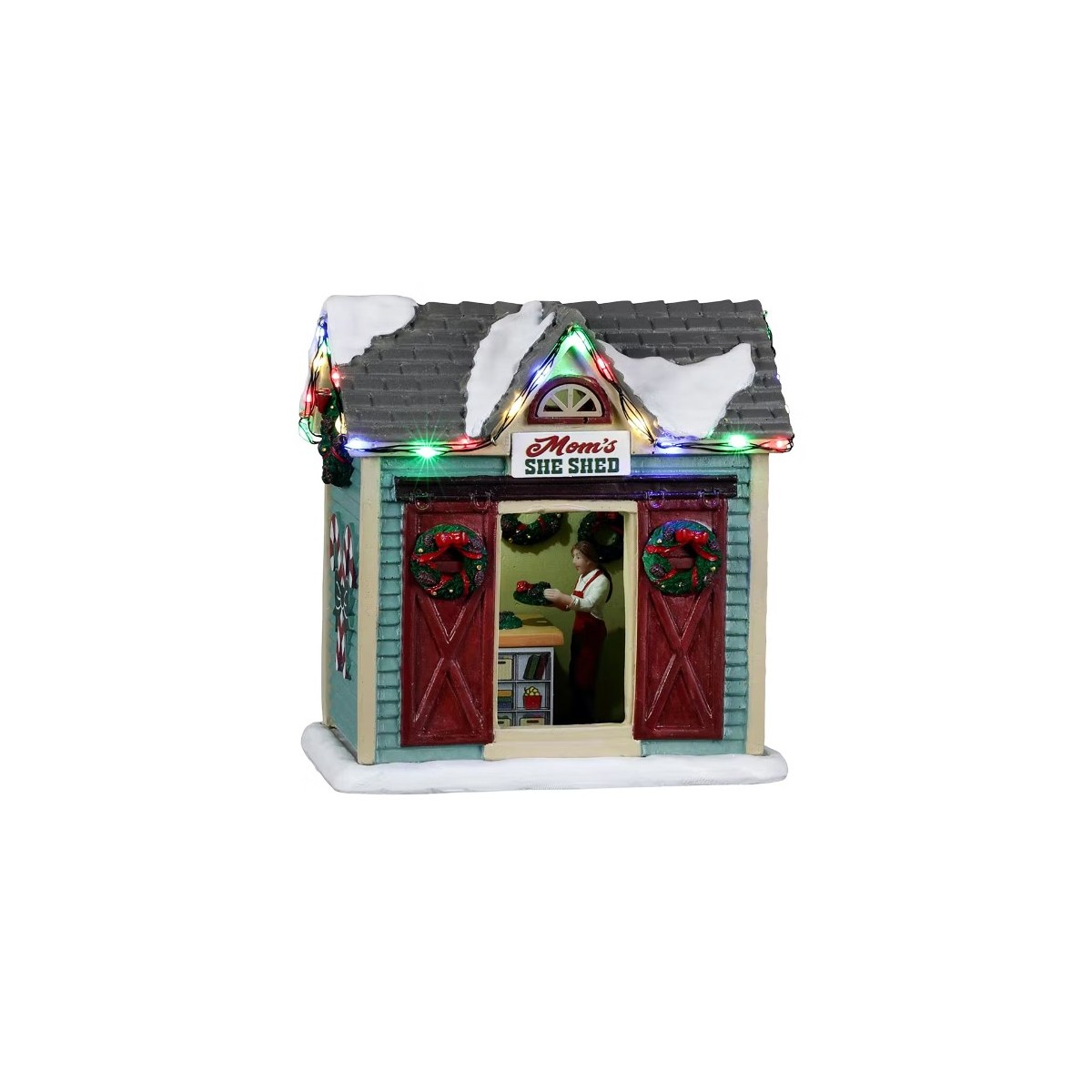 Chalet de maman lumineux Lemax
