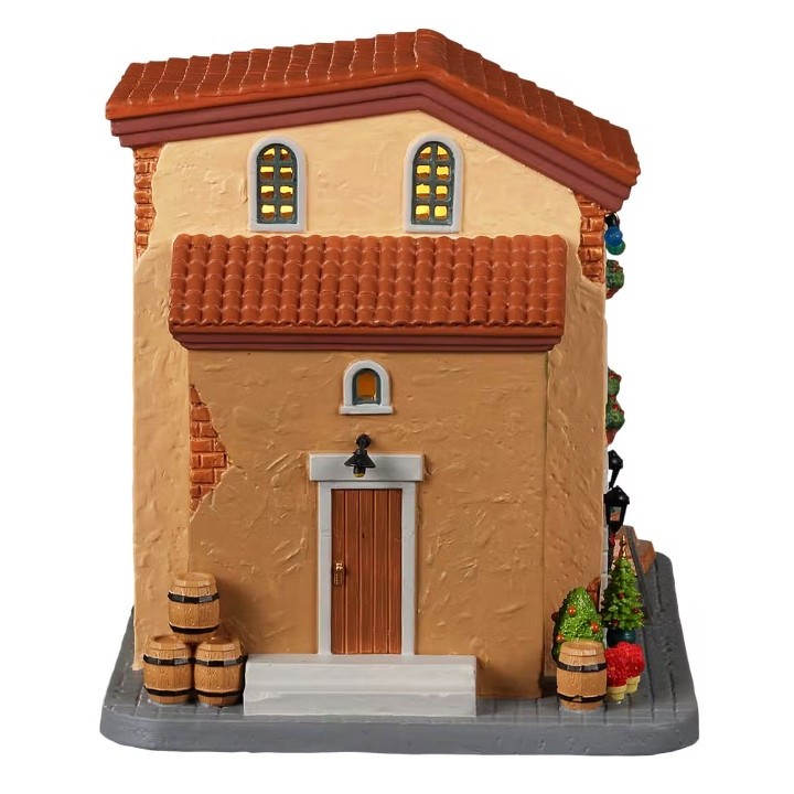 Maison lumineuse Marchand de vin Lemax