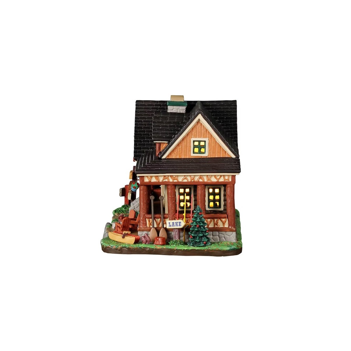 Chalet lumineux Lemax Vail Village