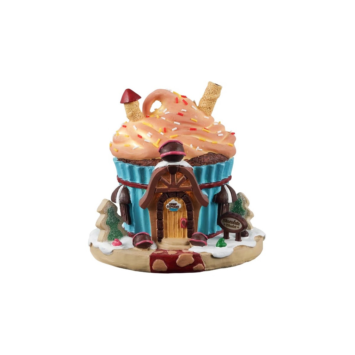 Cupcake chocolat lumineux Lemax Sugar N Spice