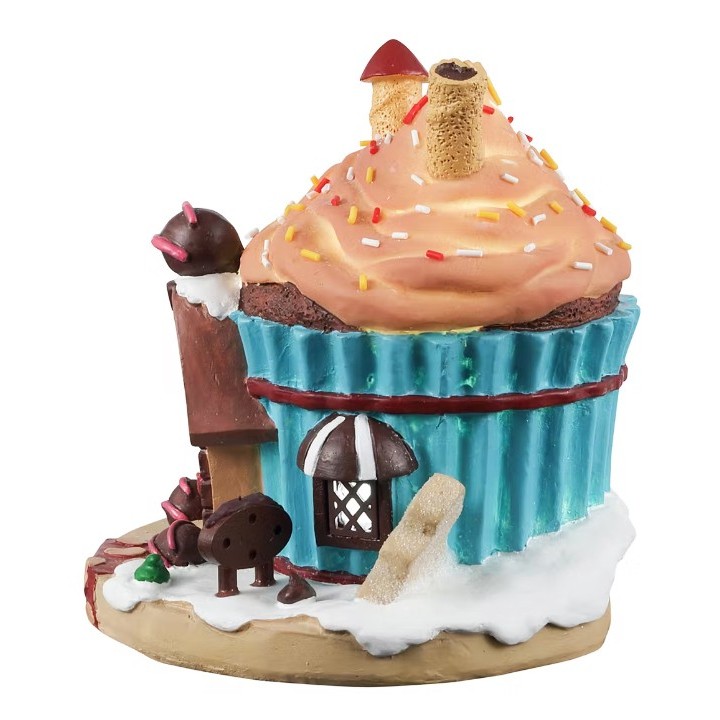 Cupcake chocolat lumineux Lemax Sugar N Spice