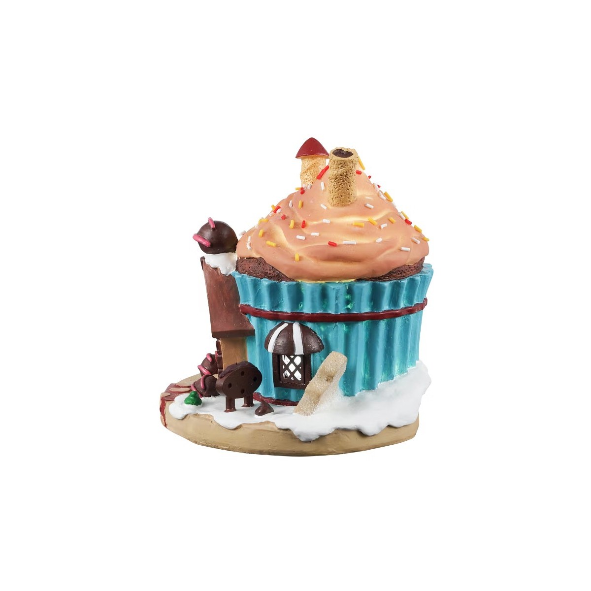 Chalet chocolat lumineux Lemax Sugar N Spice