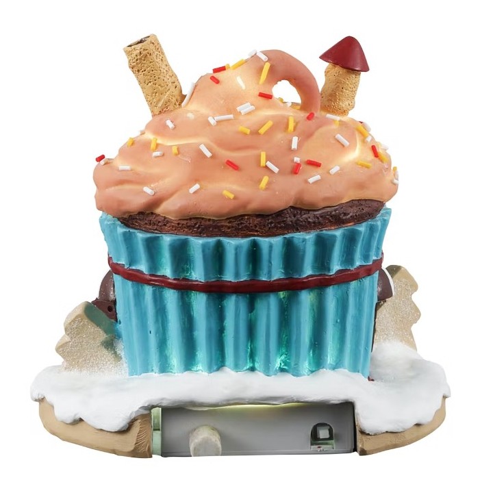 Cupcake chocolat lumineux Lemax Sugar N Spice