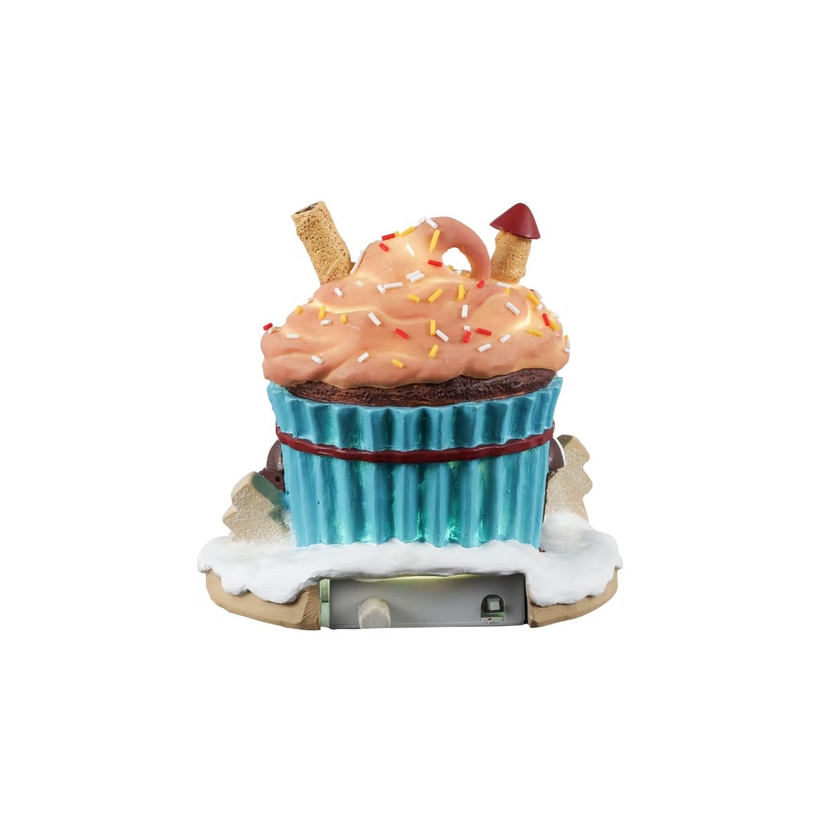 Chalet chocolat lumineux Lemax Sugar N Spice