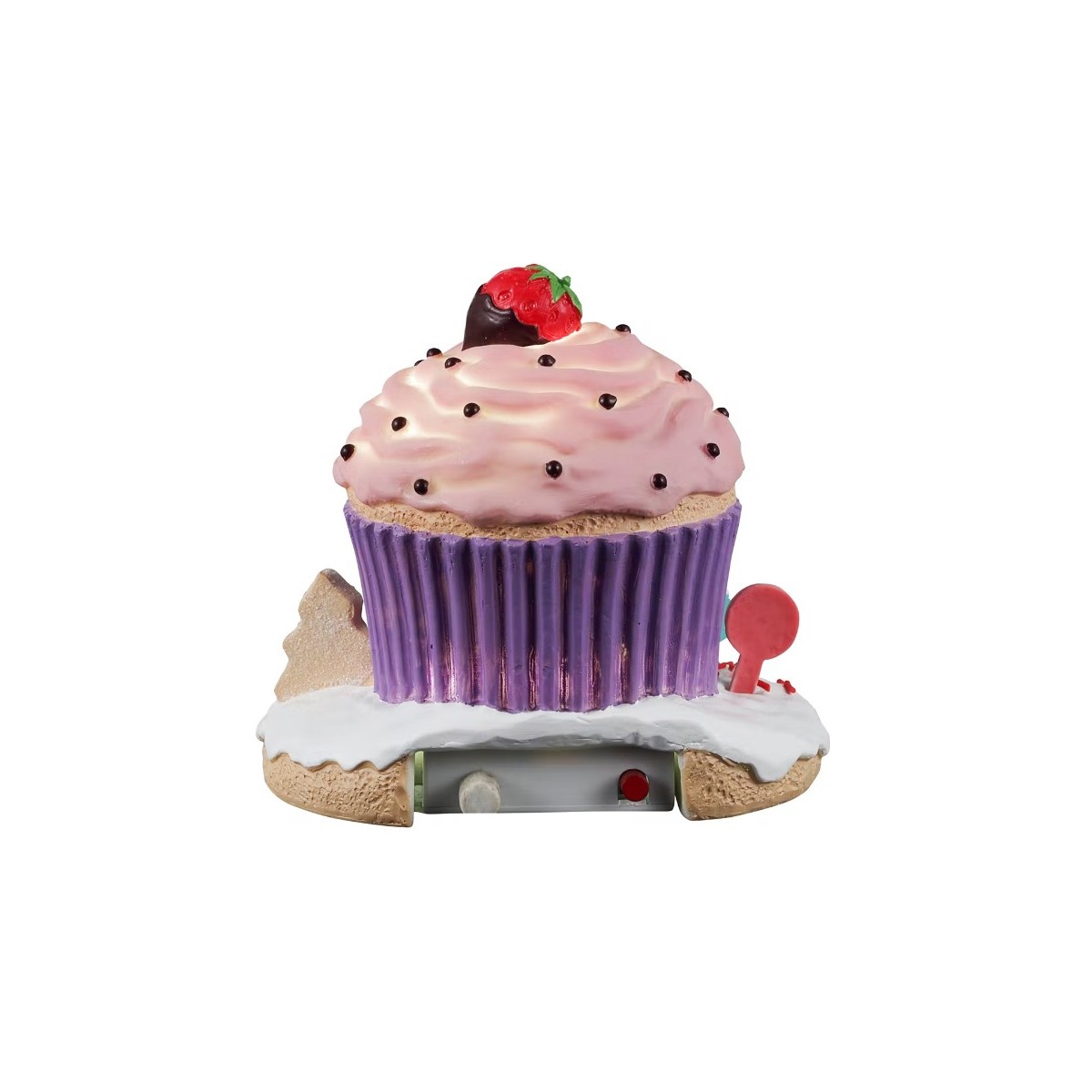 Chalet lumineux Cupcake fraise Lemax Sugar N Spice