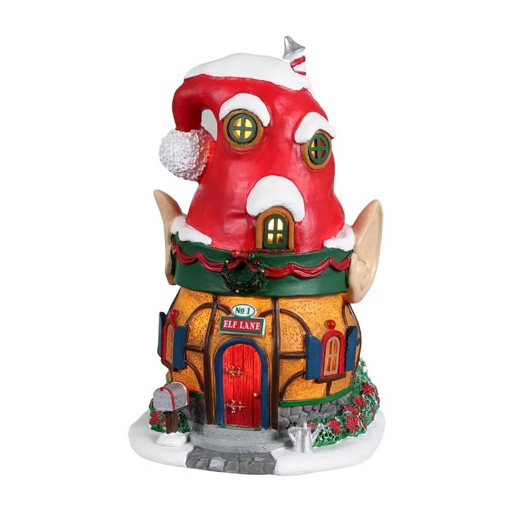 Maison d'elfe lumineuse Lemax