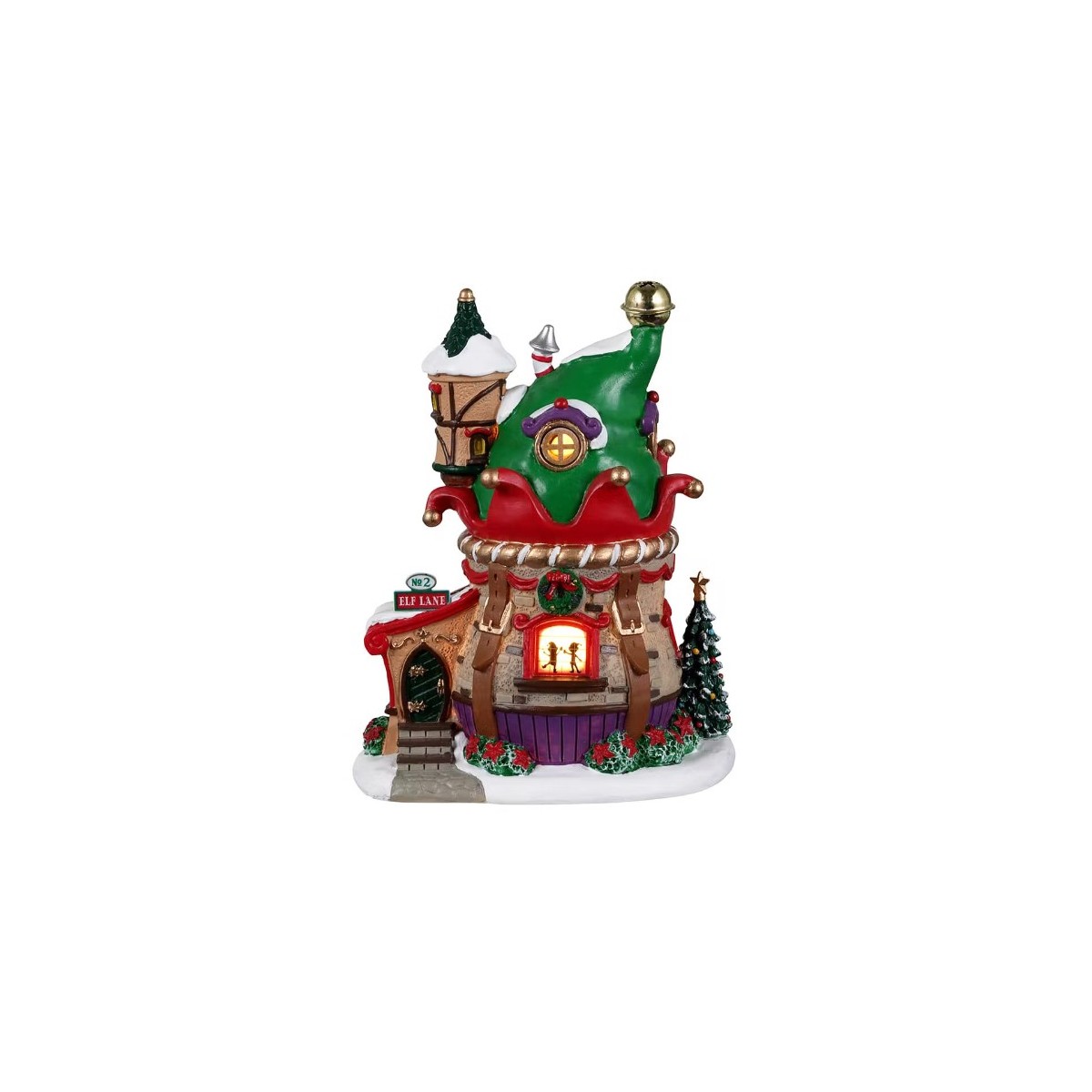 Maison d'elfe lumineuse Lemax