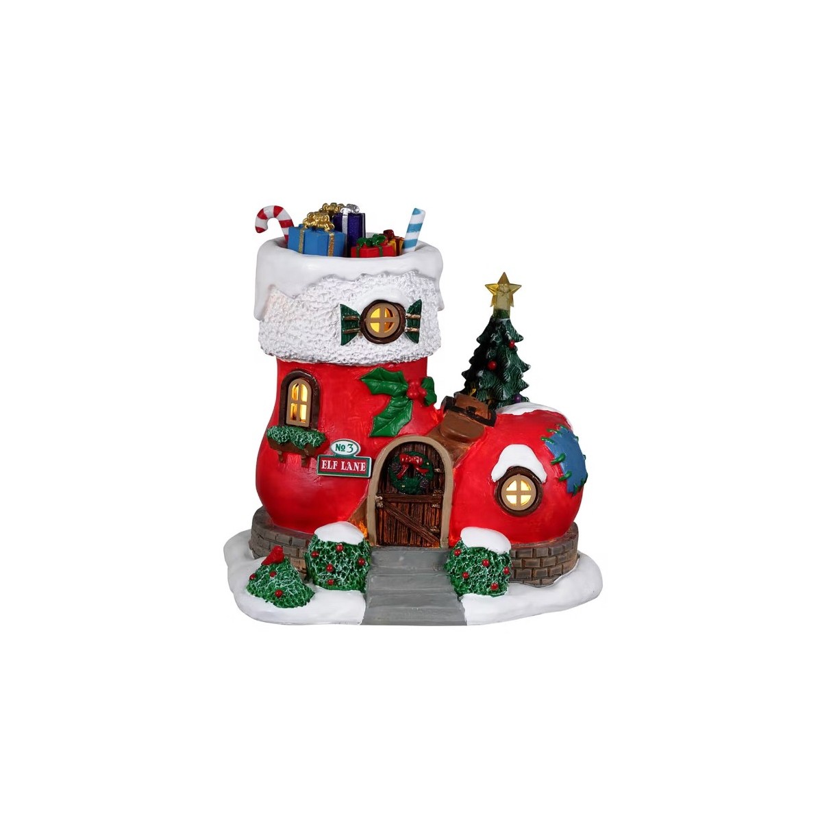 Maison d'elfe lumineuse Lemax