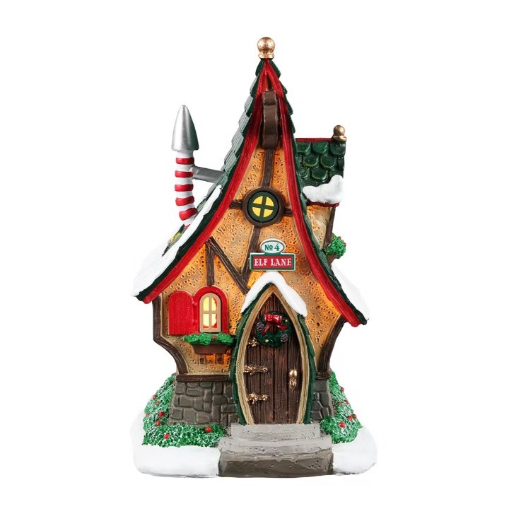 Maison d'elfe lumineuse Lemax