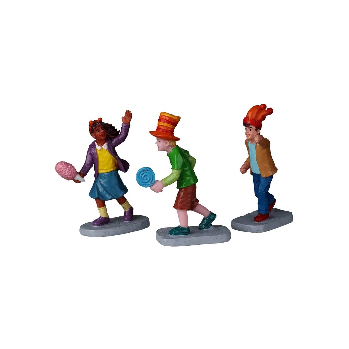 Enfants qui jouent Lot de 3 Lemax
