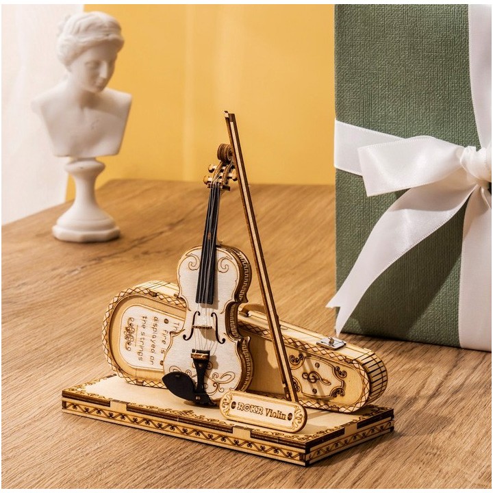 Maquette en bois Violon
