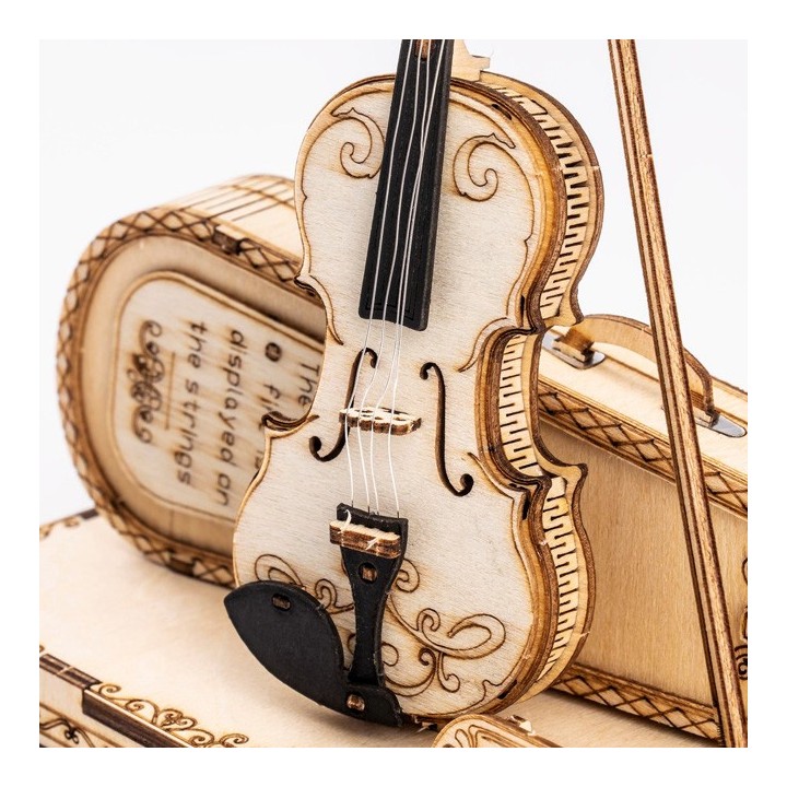 Maquette en bois Violon