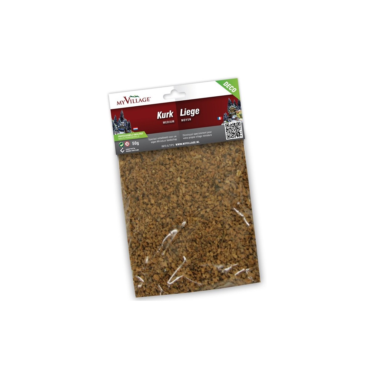 Liège petits morceaux Sachet 50 g