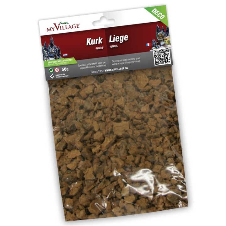 Liège gros morceaux Sachet 50 g