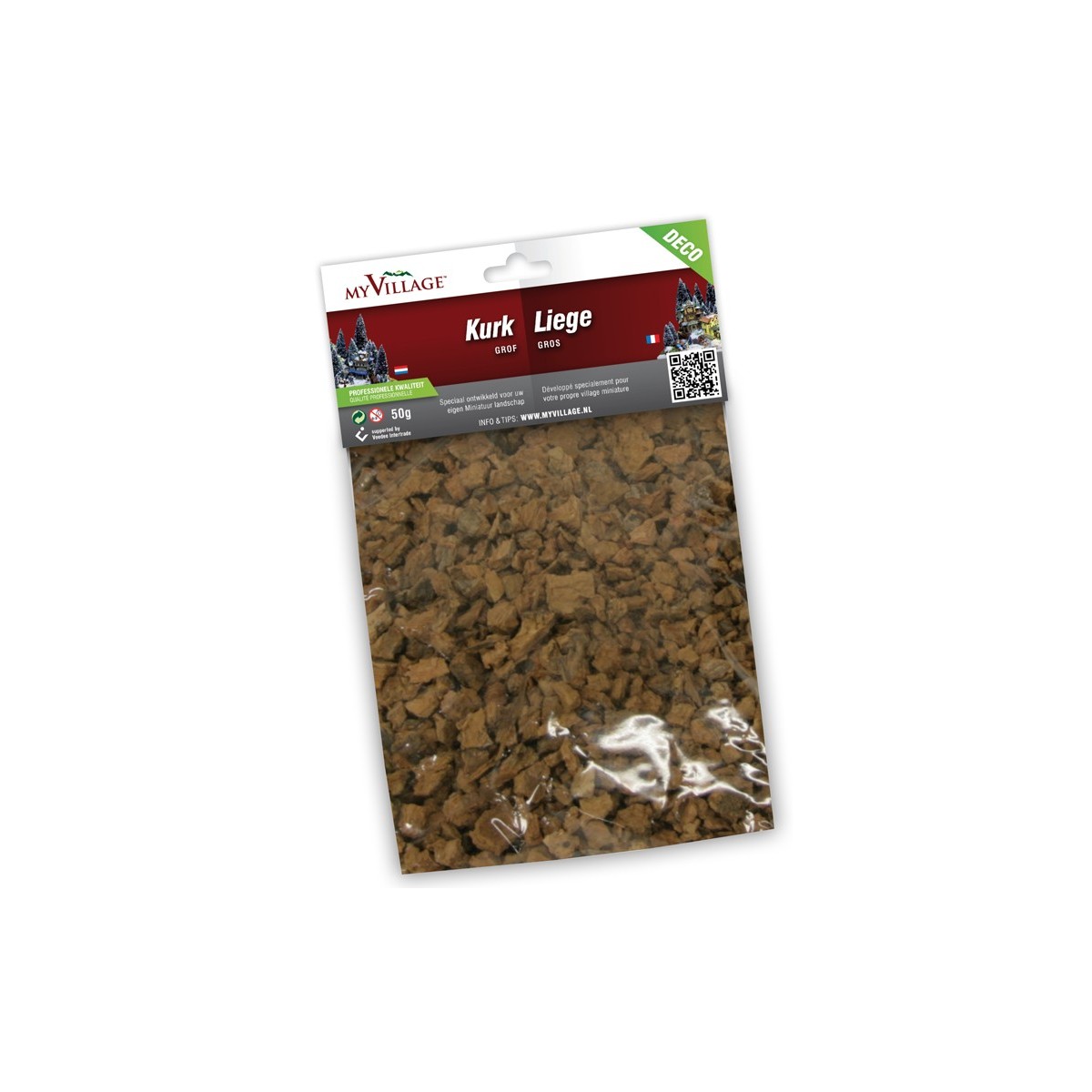 Liège gros morceaux Sachet 50 g