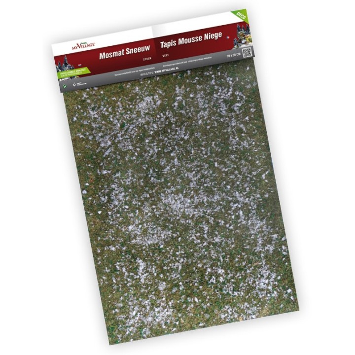 Tapis mousse et neige 70x50 cm