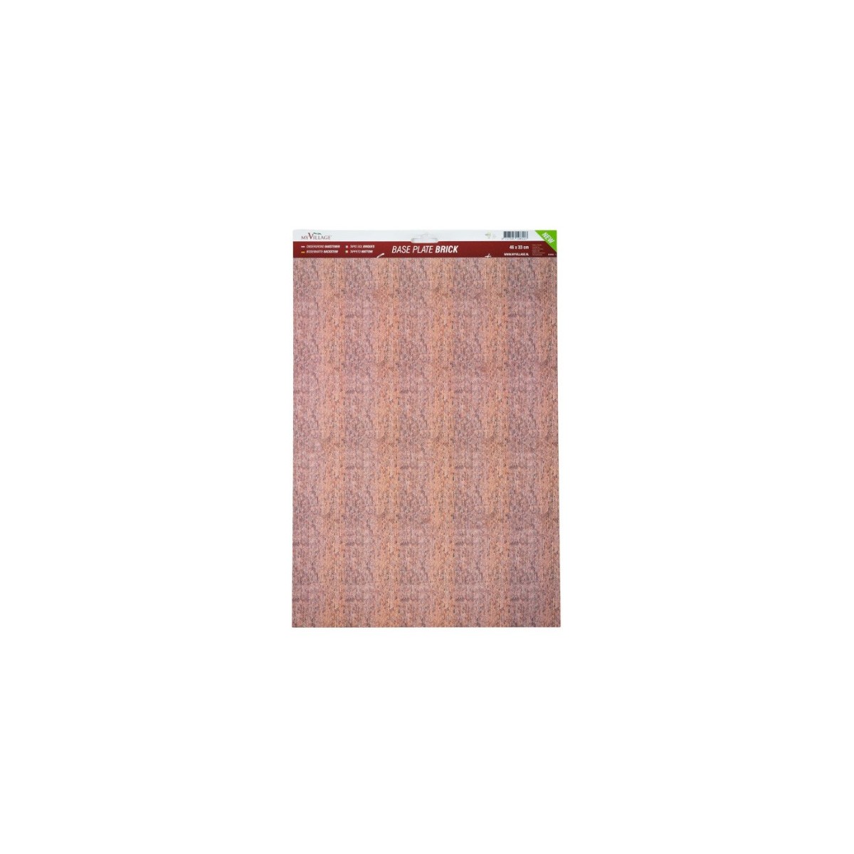 Tapis effet brique 50x33 cm