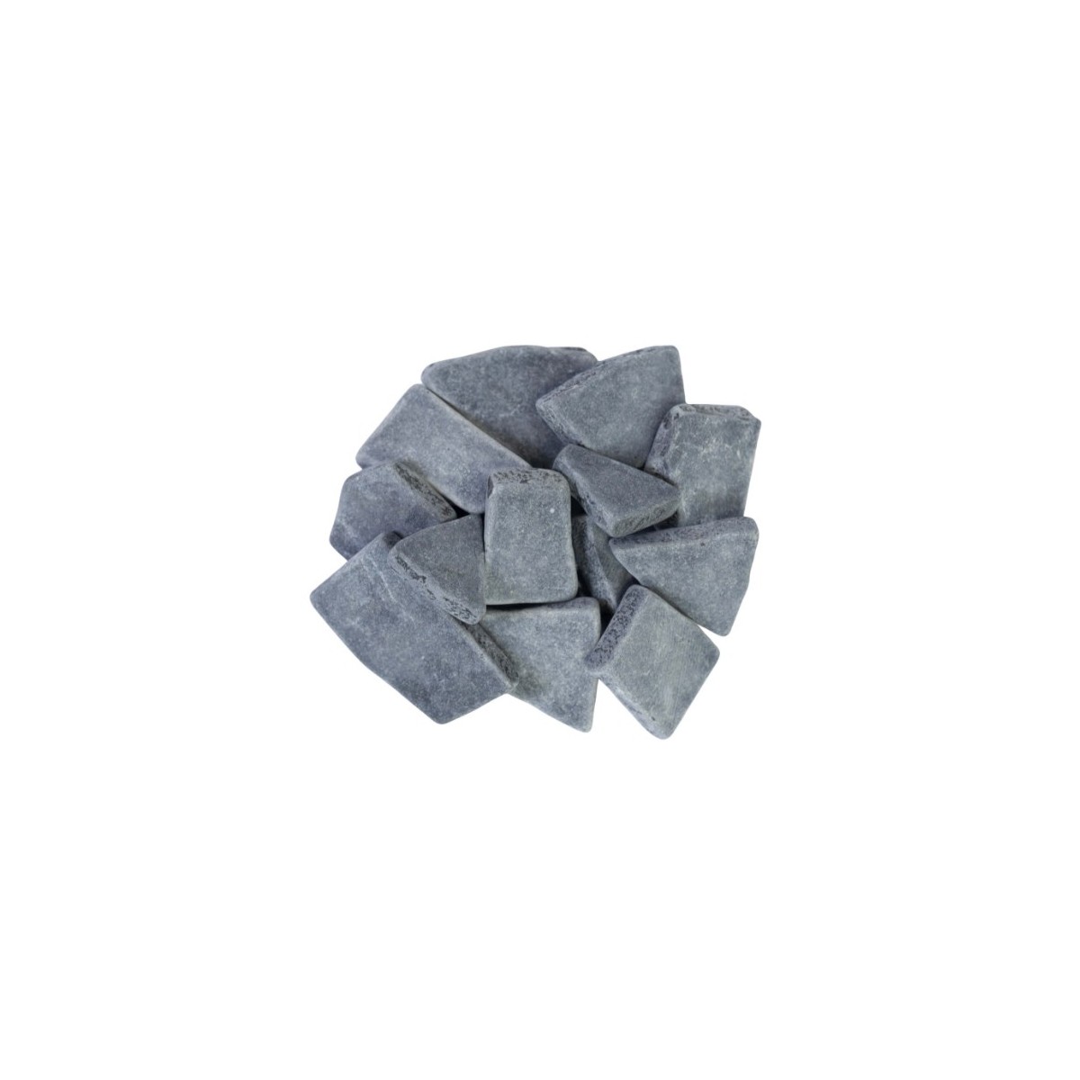 Pierres plates gris 500 g