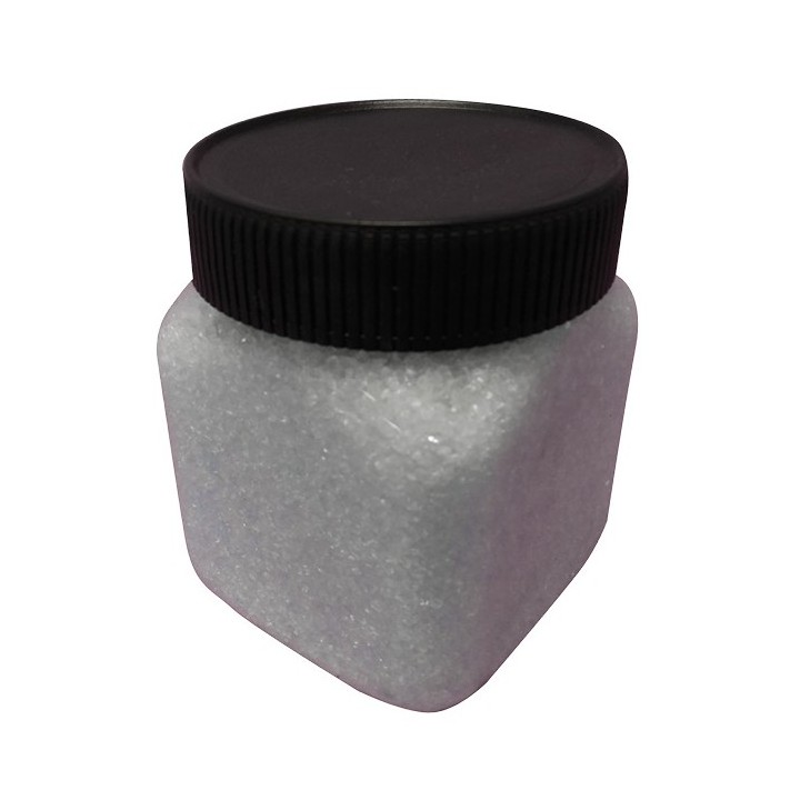 Pierres de verre fines pour glace Blanc 450 g