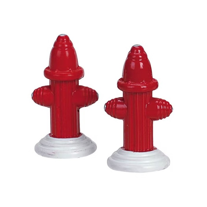 Bornes d'incendie en métal Lemax Lot de 2